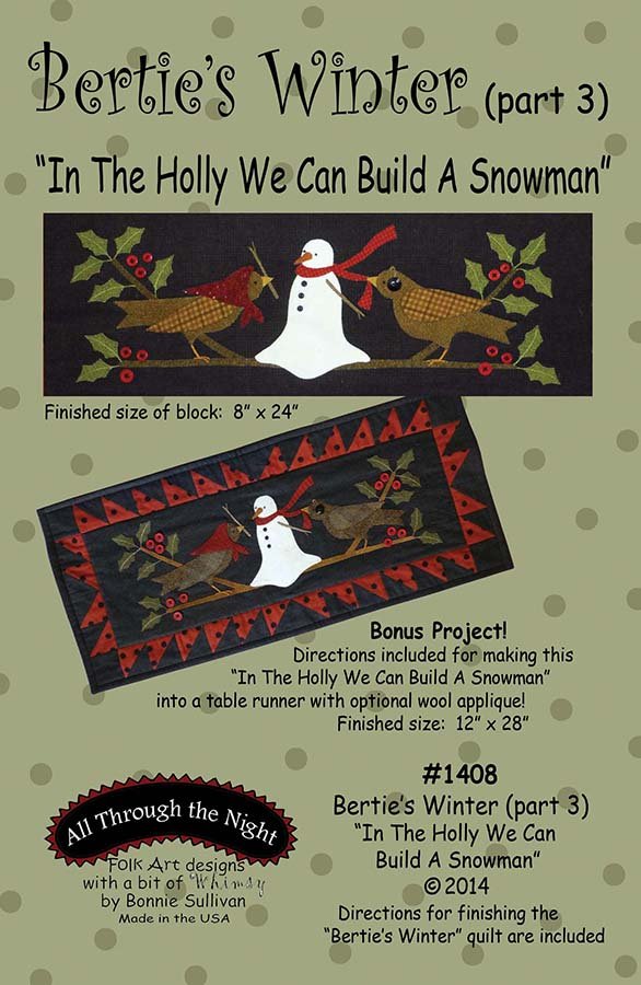 1408 - Bertie's Winter "In the Holly We Can Build a Snowman" (part 3)