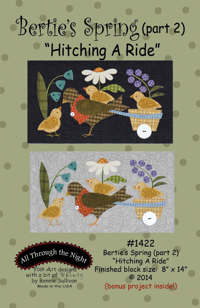 1422 - Bertie's Spring "Hitching a Ride" (part 2)