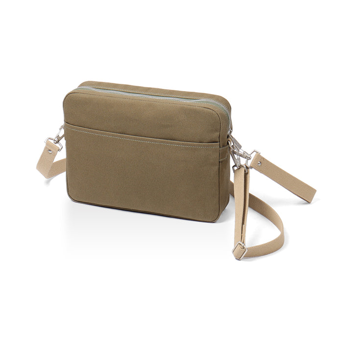 Olive-green × Beige
