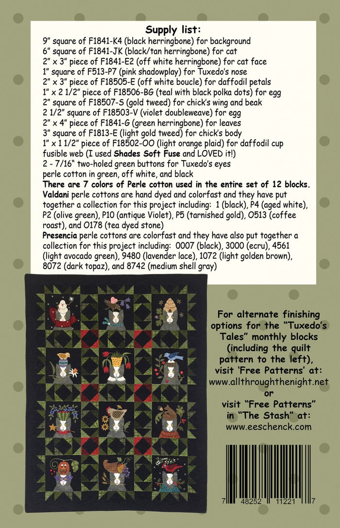 1524 - Tuxedo's Tales (April)