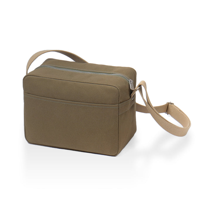 Olive-green × Beige