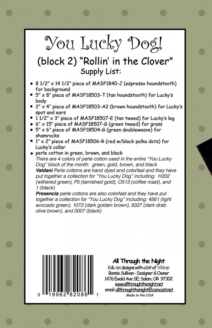 1702 - You Lucky Dog! "Rollin' in the Clover"