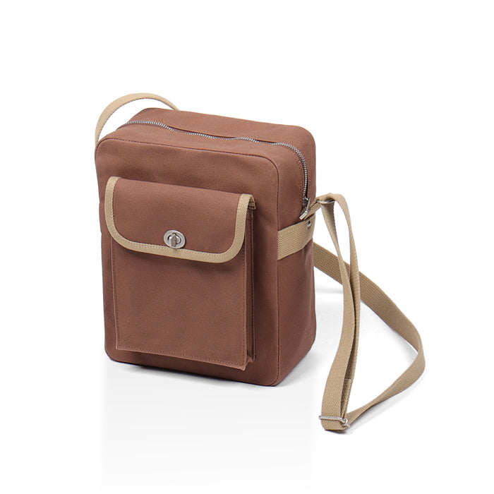 Dark-brown × Beige