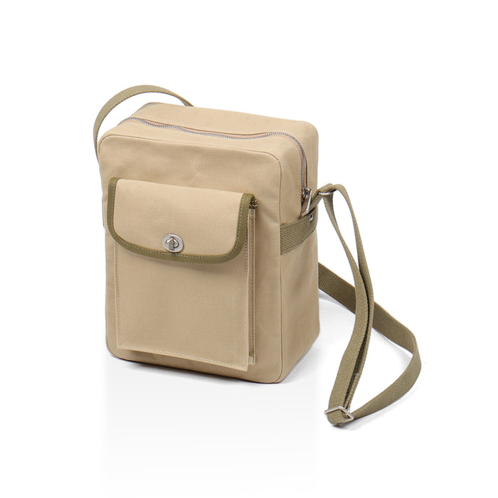 Beige × Olive-green