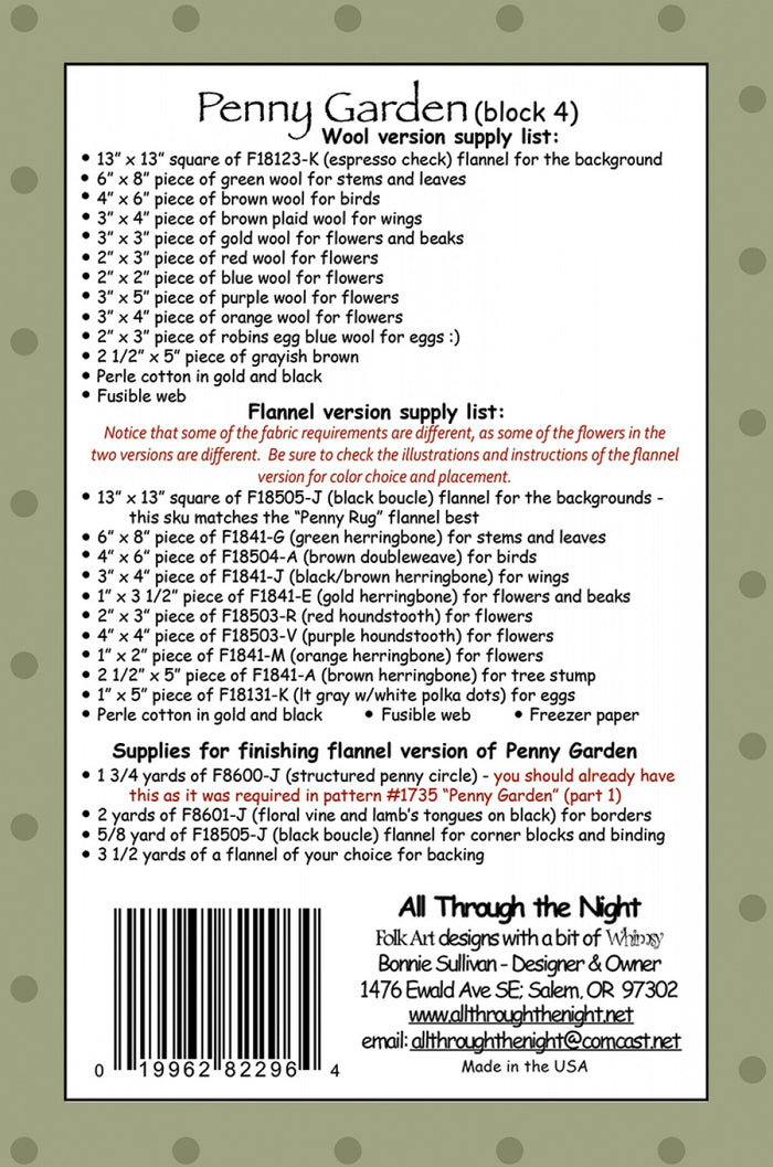 1738 - Penny Garden (part 4)