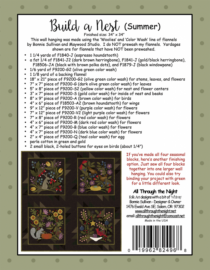 1815 - Build a Nest (Summer)