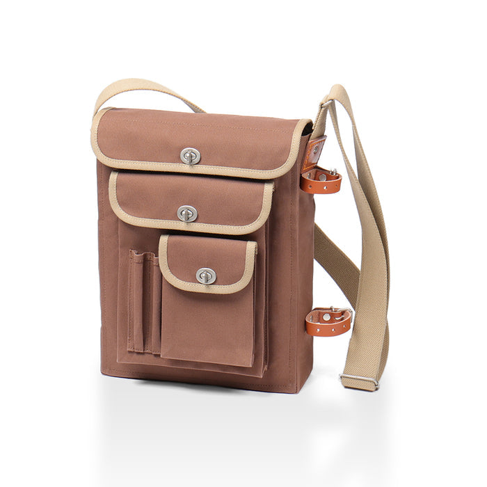 Dark-brown × Beige