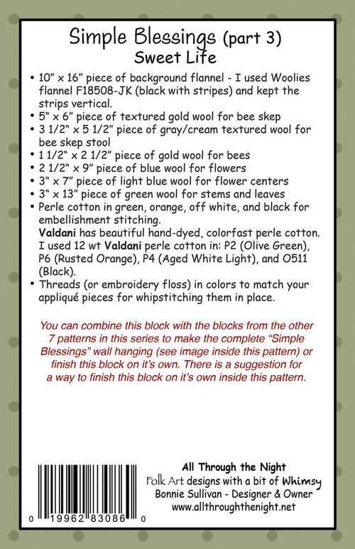 #2033 Simple Blessings " Sweet Life" Part #3