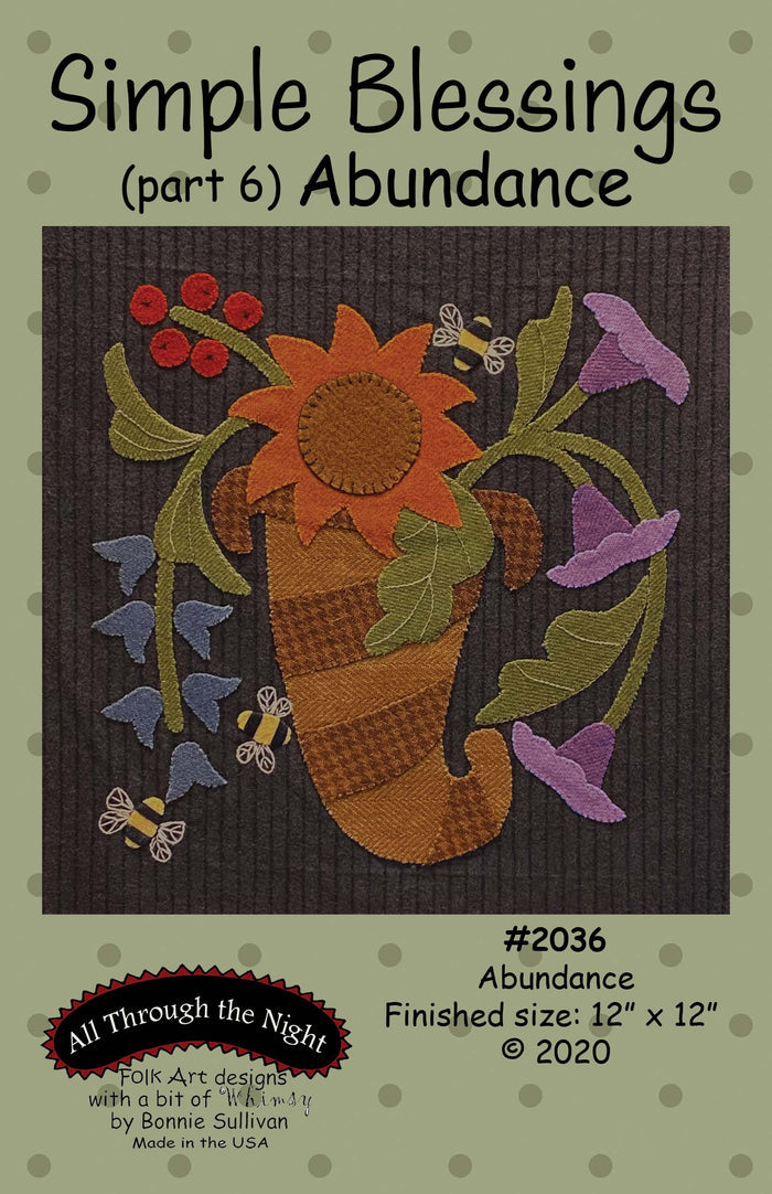 #2036 Simple Blessings " Abundance" Part #6