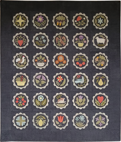 #2216 Buttermold Sampler Quilt