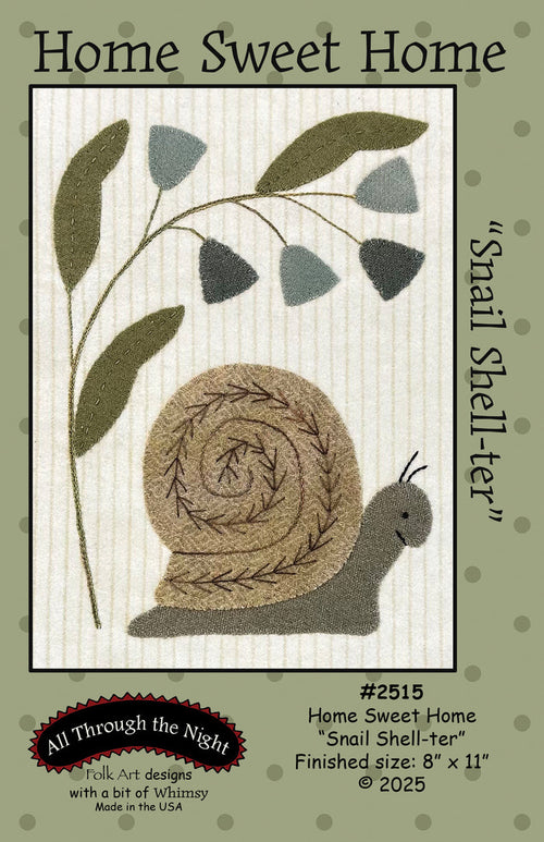 #2515 Home Sweet Home-Snail Shell