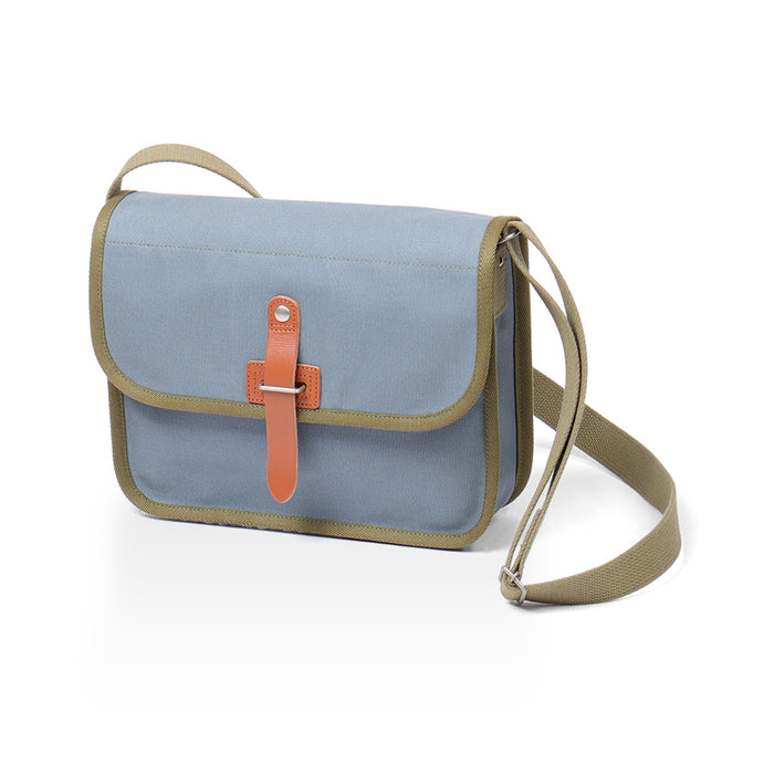 Blue-gray × Olive-green