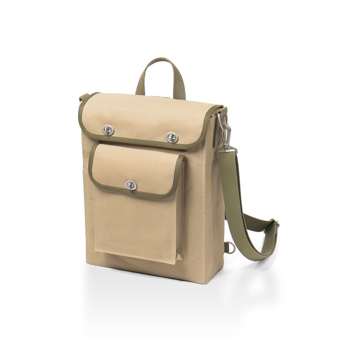 Beige × Olive-green