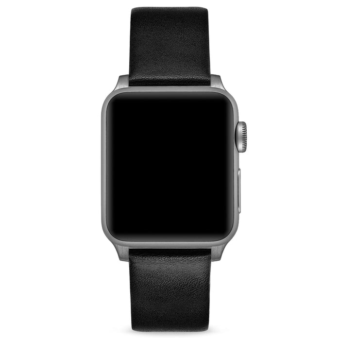 Apple Watch Leather Band - Graphite Hardware 41/42mm