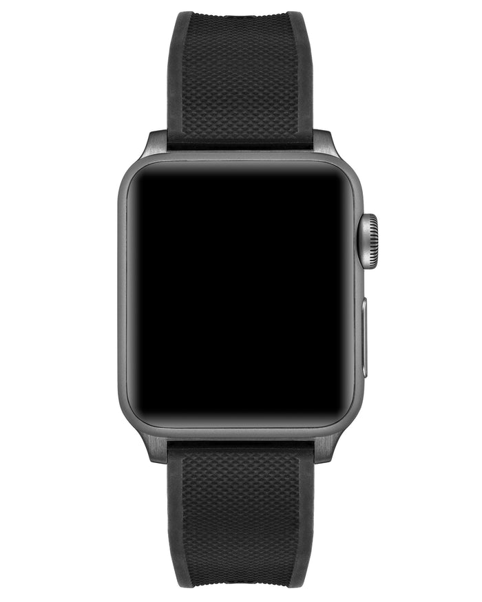 Apple Watch Silicone Band - Graphite Hardware 41/42mm