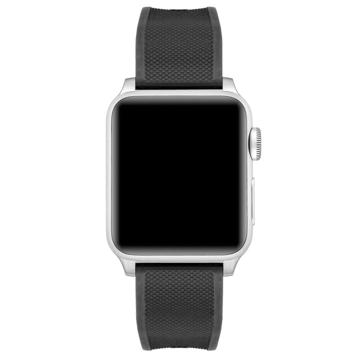 Apple Watch Silicone Band - Silver Hardware 41/42mm