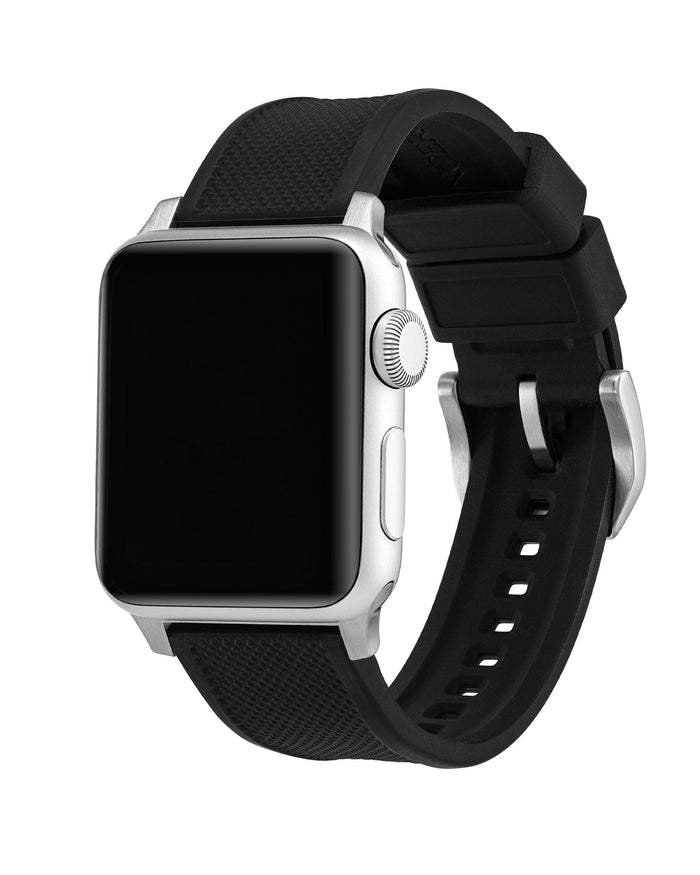 Apple Watch Silicone Band - Silver Hardware 41/42mm