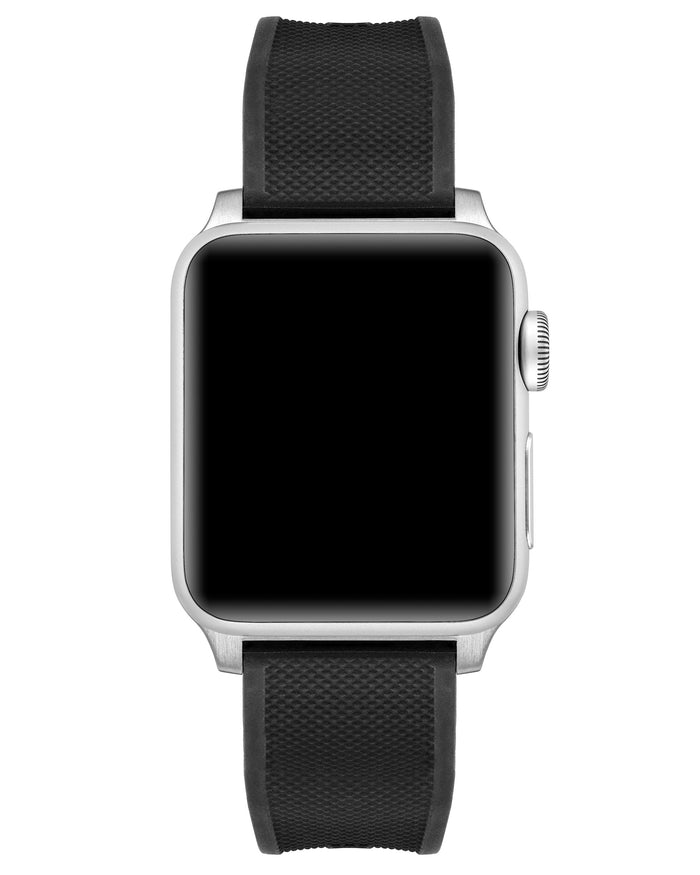 Apple Watch Silicone Band - Silver Hardware 41/42mm
