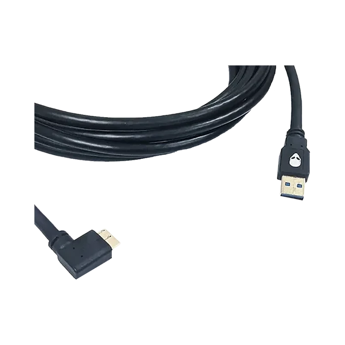 Area51 Tether Co. Aurora Pro+ USB Micro-B Right Angle to USB 3.0 A Tether Cable 4.6m