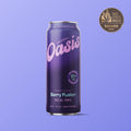 cbdMD Herbal Oasis Berry Fusion social tonic can with 10mg THC and a bronze award seal.
