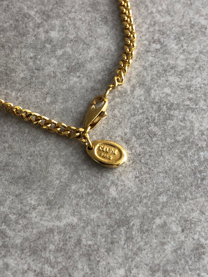 CELINE Blason  Bracelet Gold eapgtk
