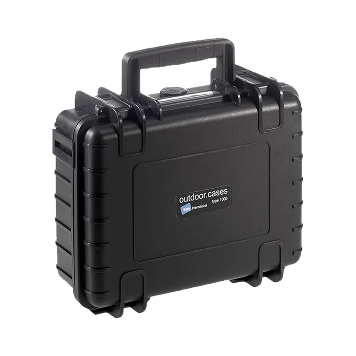 B&W International Type 1000 Outdoor Hard Case with Padded Dividers (Black)