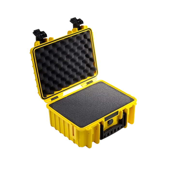 B&W International Type 3000 Outdoor Hard Case with Foam Insert (Yellow)