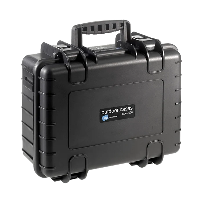 B&W International Type 4000 Outdoor Hard Case with Foam Inserts (Black)