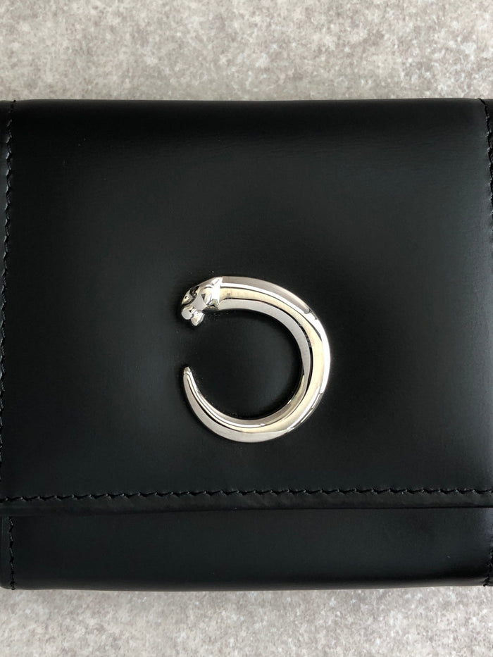Cartier Coin Purse Black Vintage ezjpvn