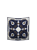 Cartier SILK Scarf Navy Vintage c4tyjs