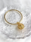 CELINE Charm Bracelet Gold Vintage 4utjv3