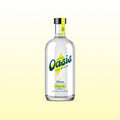 Bottle of Herbal Oasis THC Mixer Citrus on a light yellow background.; Flavor: Citrus;