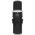 Classic - Black 20mm Men's Luxury Tan Italian Leather Interchangeable Watch Band Strap Silver Clasp | Color: Silver