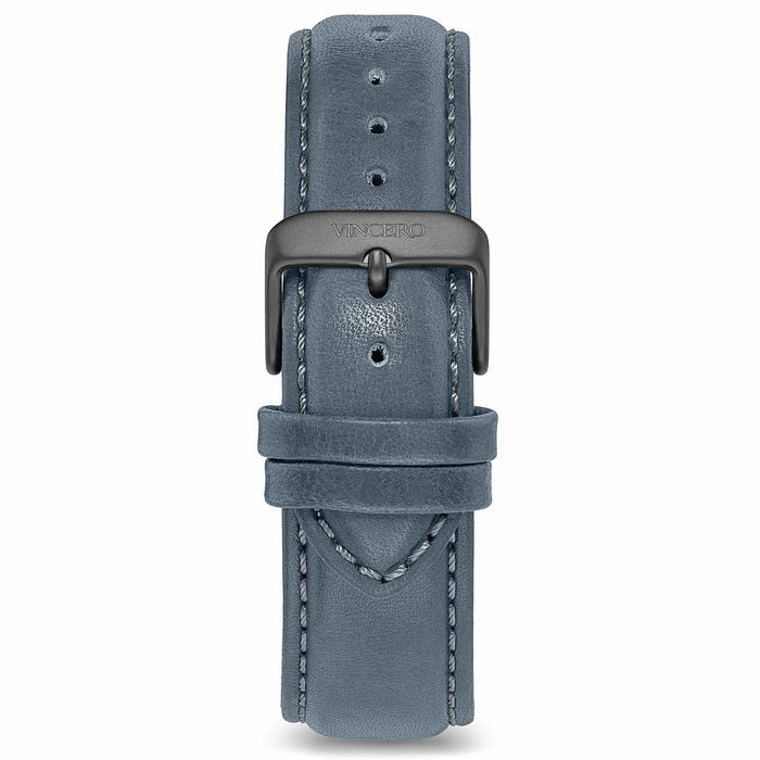 Blue Leather | Color: Gunmetal