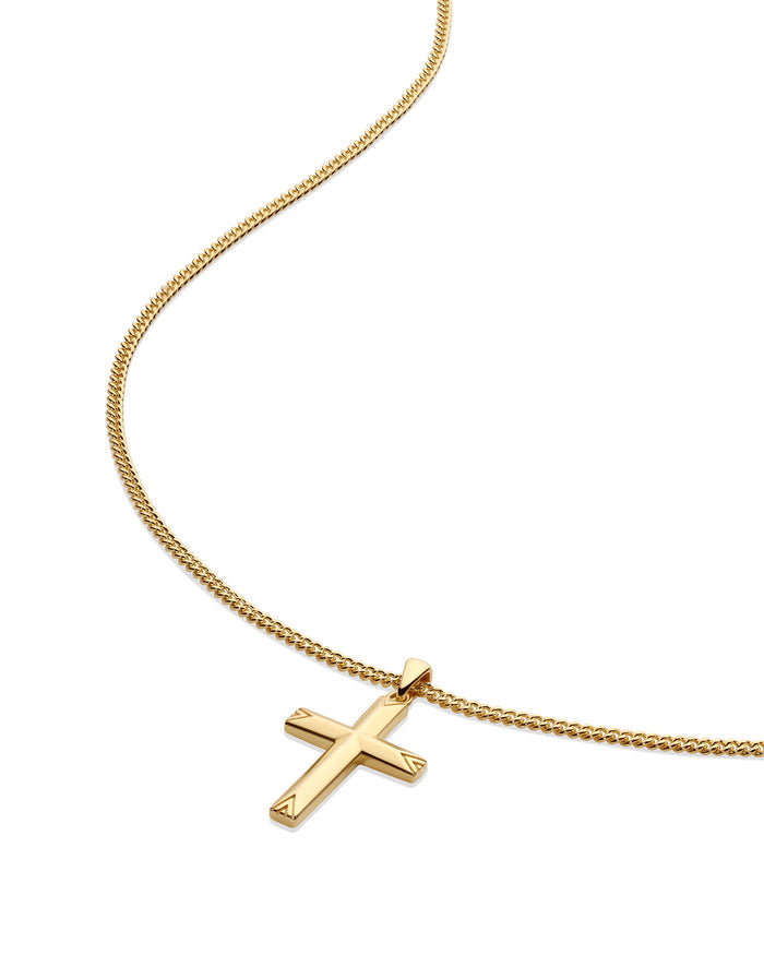 Gold cross Pendant For Men