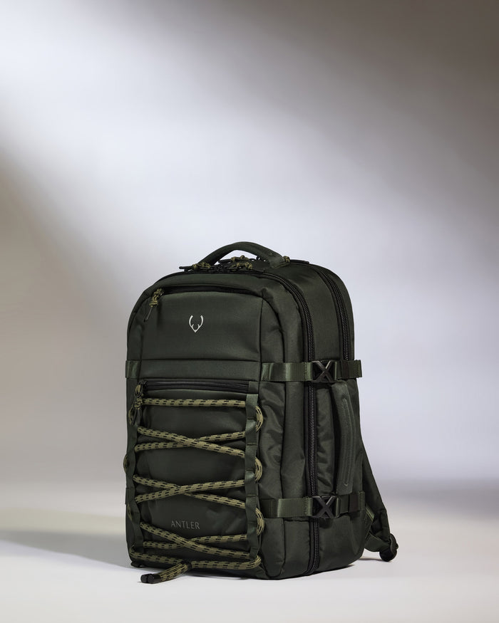 a backpack with straps on it