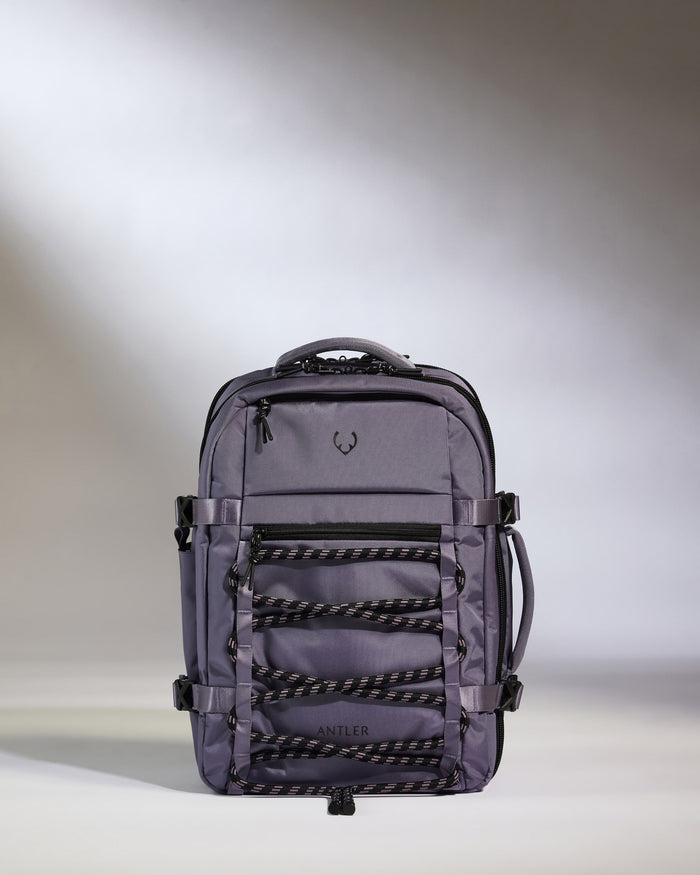 a backpack with a handle