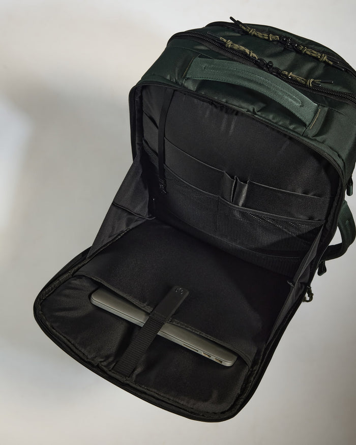 a black bag with a cross inside