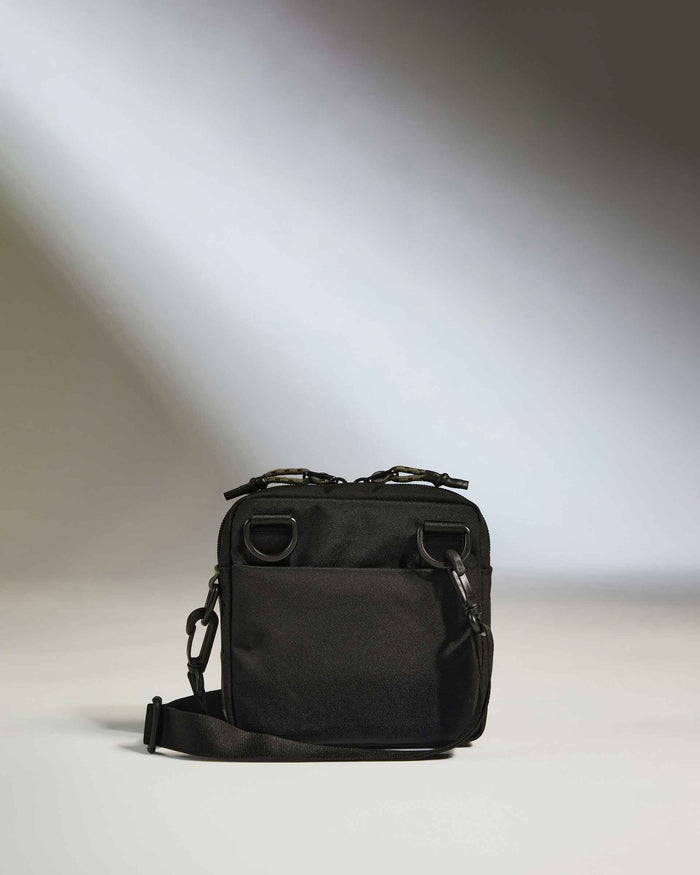 a black bag with a strap