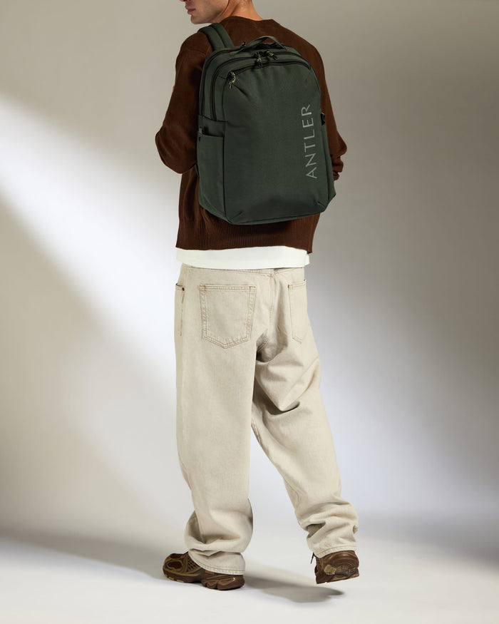 a man wearing a backpack
