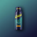 cbdMD Electric Tide 30mg THC Shot herbal beverage bottle on a teal background