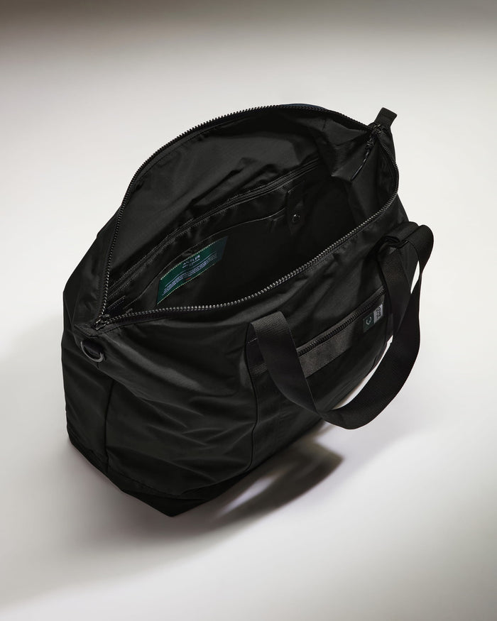 a black bag with a strap