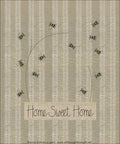 F1723 - Home Sweet Home (March) Preprinted Fabric