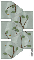 F1913 - Birdsong Banner Preprinted Fabric