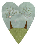 F2010 - Seasons of the Heart (Spring) Preprinted Fabric