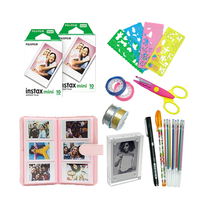 Fujifilm Instax Mini 12 Festive Kit (Blossom Pink)