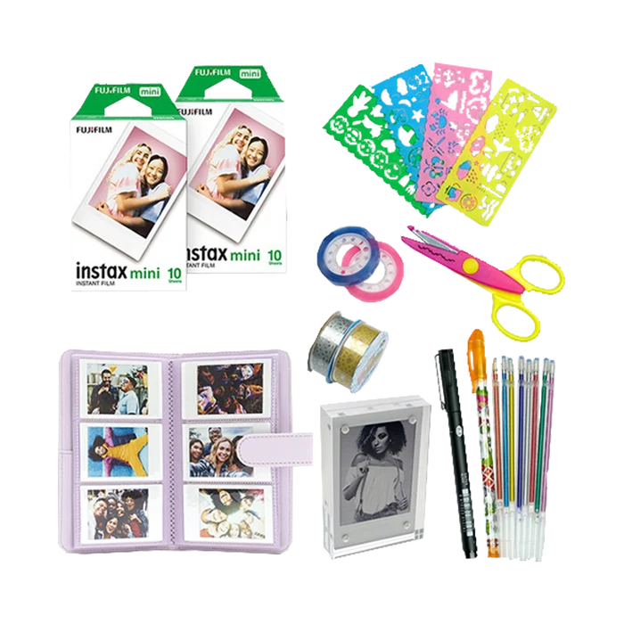Fujifilm Instax Mini 12 Festive Kit (Lilac Purple)