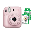 Fujifilm Instax Mini 12 Instant Film Camera Combo with 2 Films (Blossom Pink)
