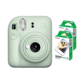 Fujifilm Instax Mini 12 Instant Film Camera Combo with 2 Films (Mint Green)