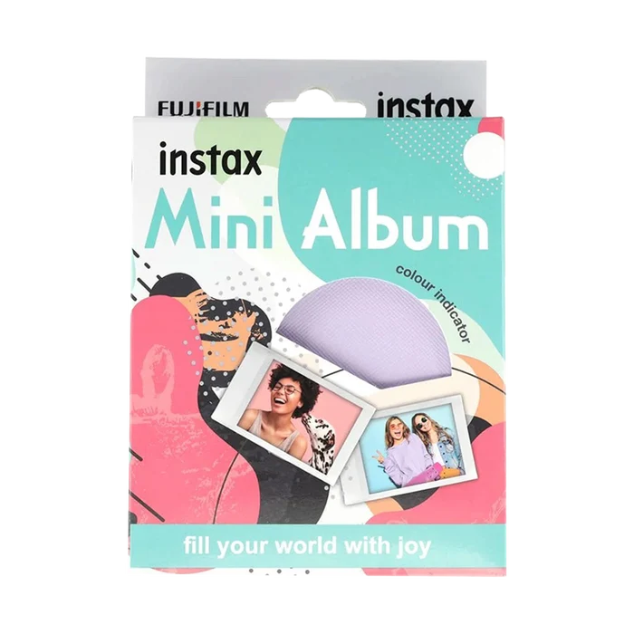Fujifilm Instax Mini 12 Vinyl Album (Lilac Purple)